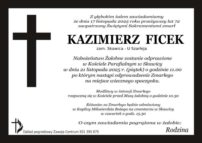KAZIMIERZ FICEK