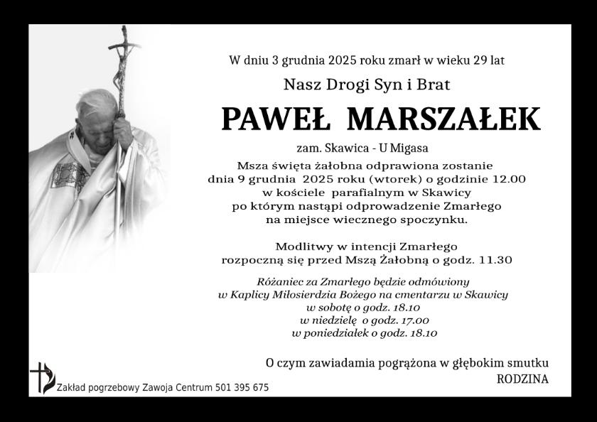 PAWEŁ MARSZAŁEK