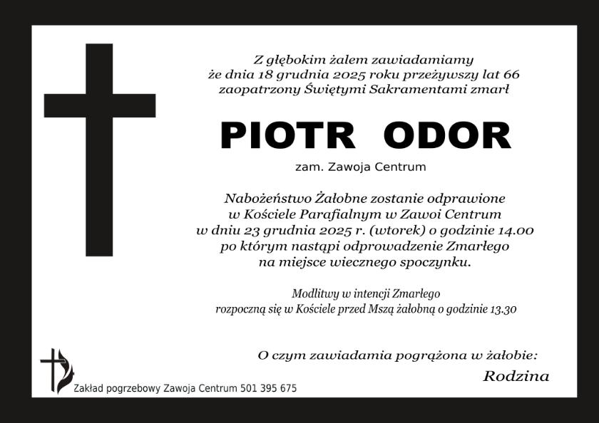 PIOTR ODOR