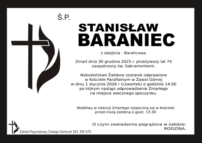 STANISŁAW BARANIEC