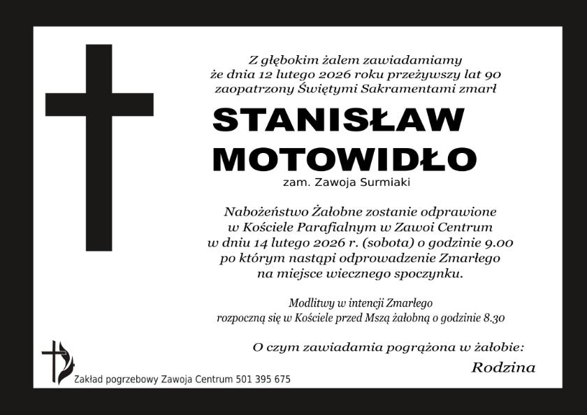 STANISŁAW MOTOWIDŁO