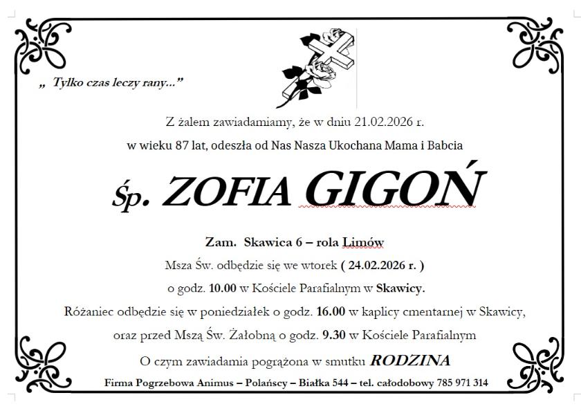 ZOFIA GIGOŃ