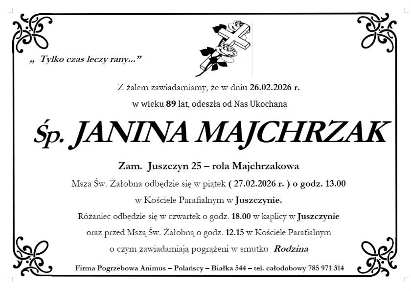 JANINA MAJCHRZAK