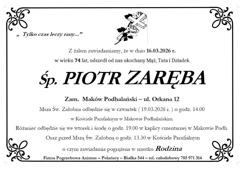 PIOTR ZARĘBA