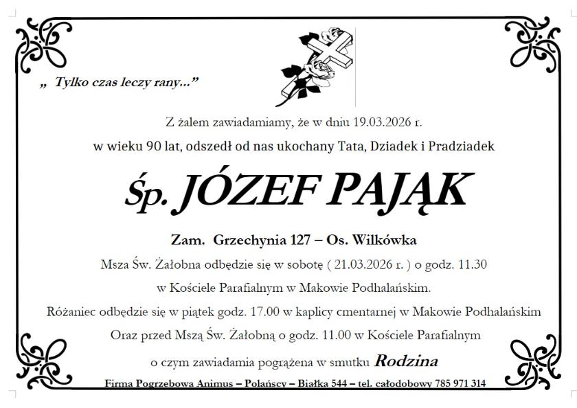 JÓZEF PAJĄK