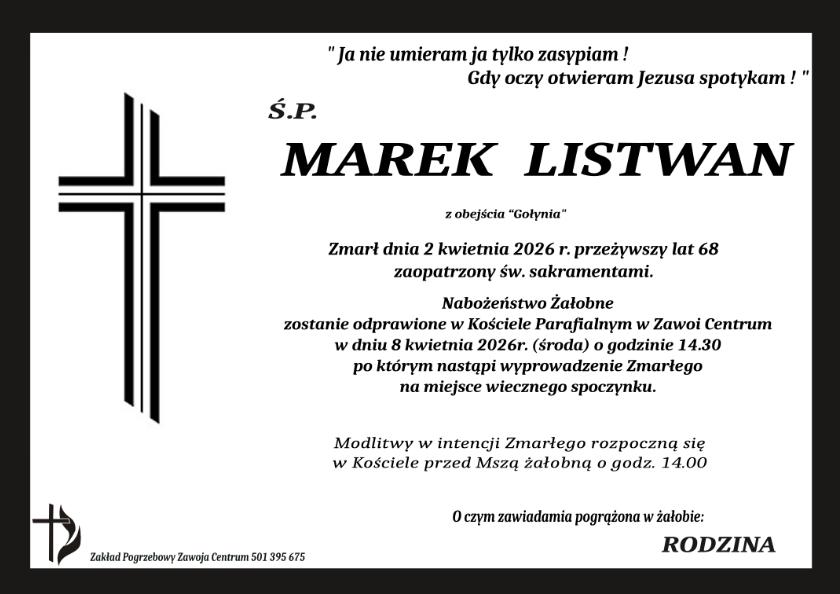 MAREK LISTWAN