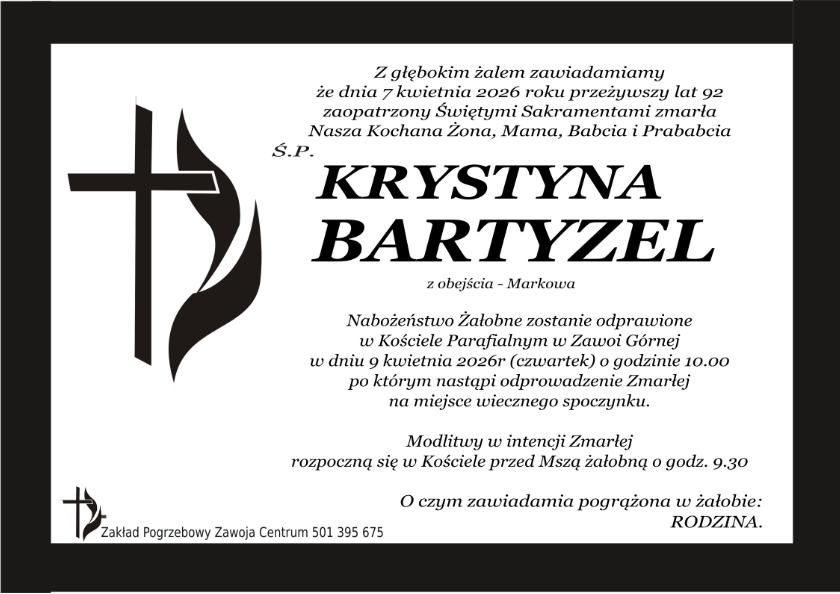 KRYSTYNA BARTYZEL
