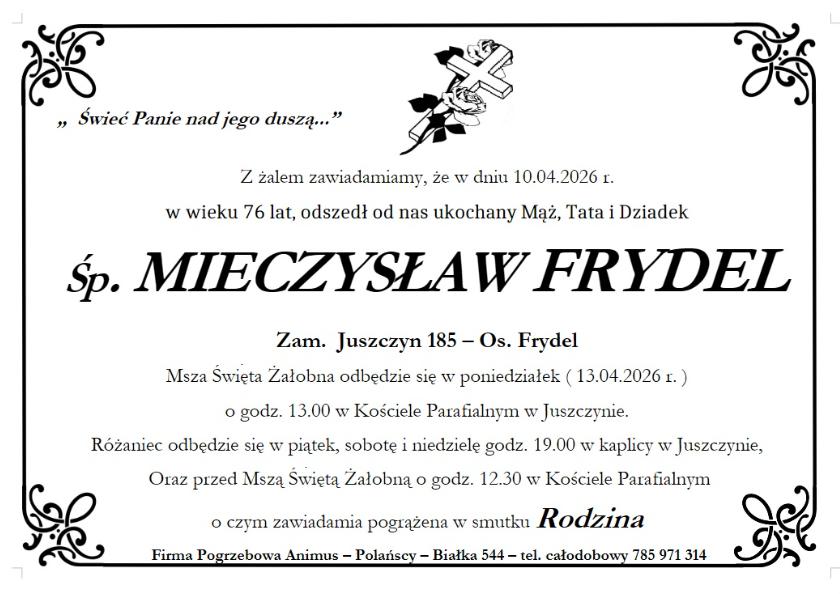 MIECZYSŁAW FRYDEL
