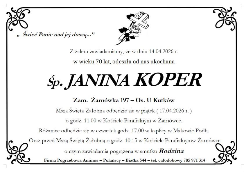 JANINA KOPER 