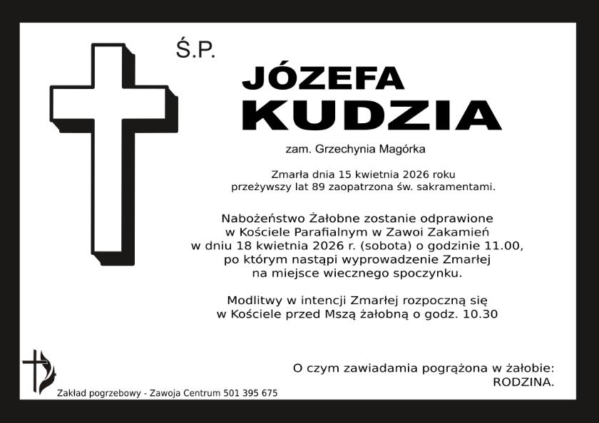 JÓZEFA KUDZIA