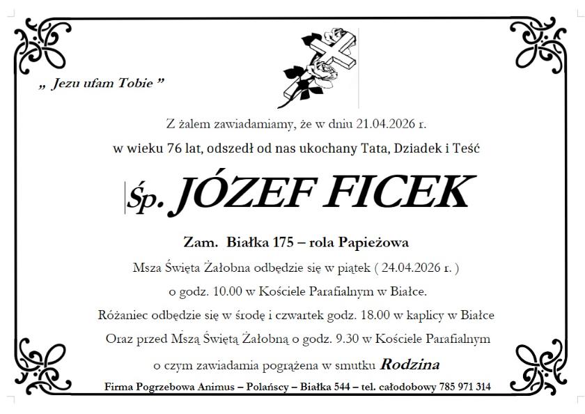 JÓZEF FICEK