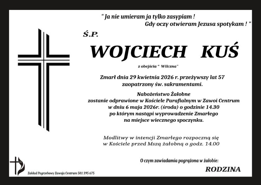 WOJCIECH KUŚ