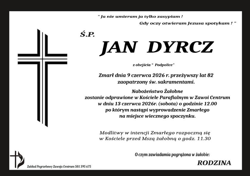 JAN DYRCZ