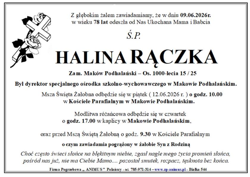 HALINA RĄCZKA