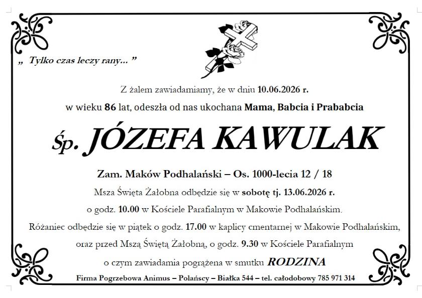 JÓZEFA KAWULAK