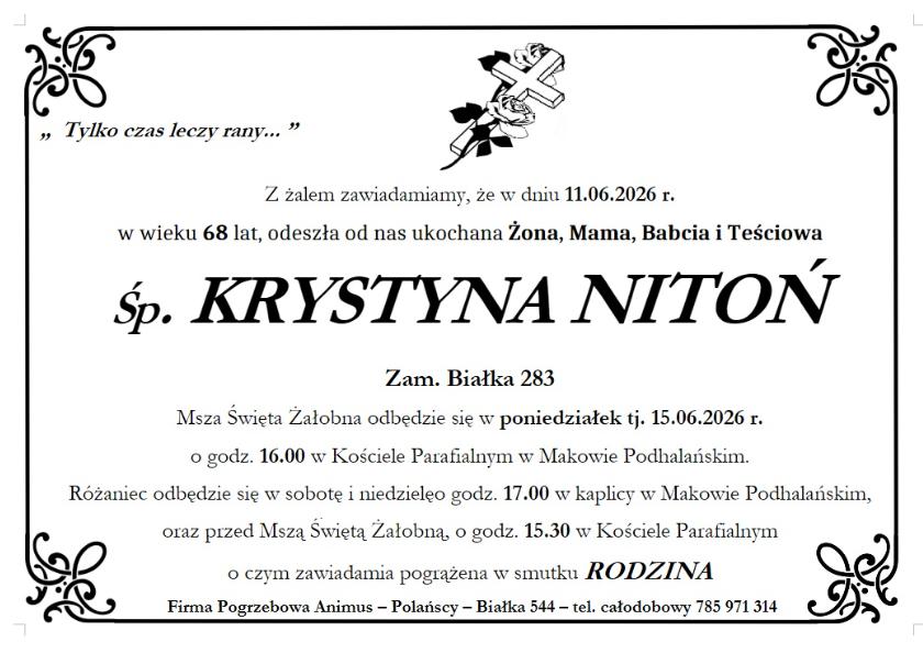 KRYSTYNA NITOŃ