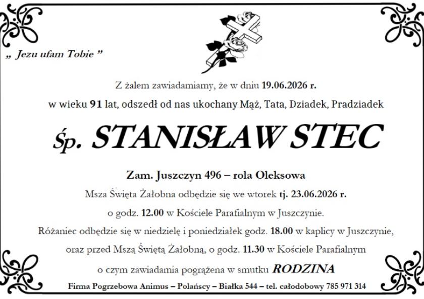 STANISŁAW STEC