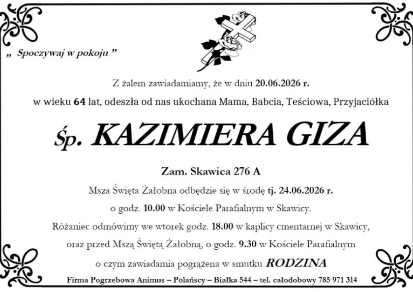 KAZIMIERA GIZA