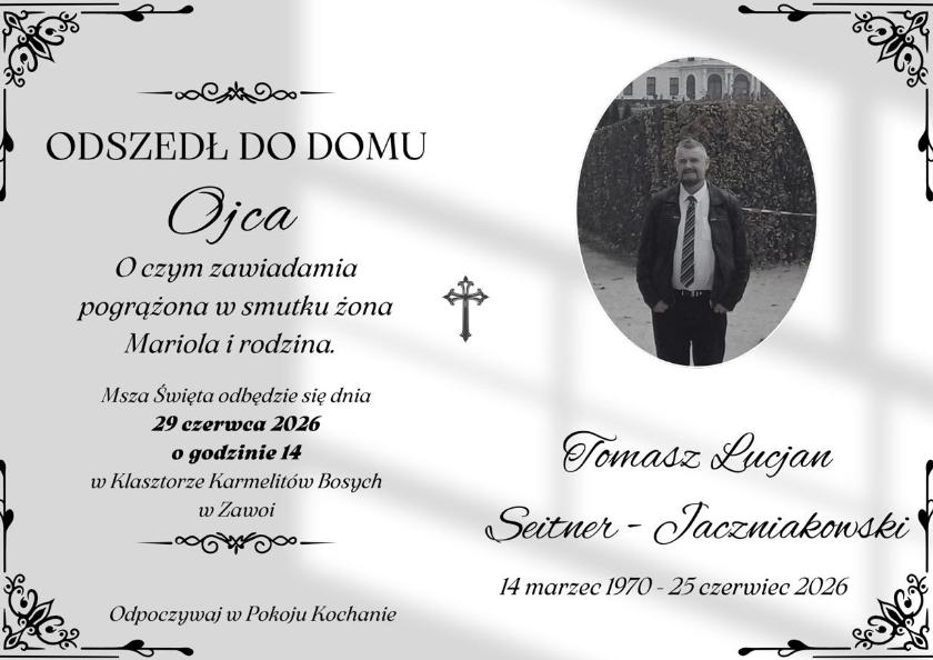TOMASZ  LUCJAN SEITNER - JACZNIAKOWSKI