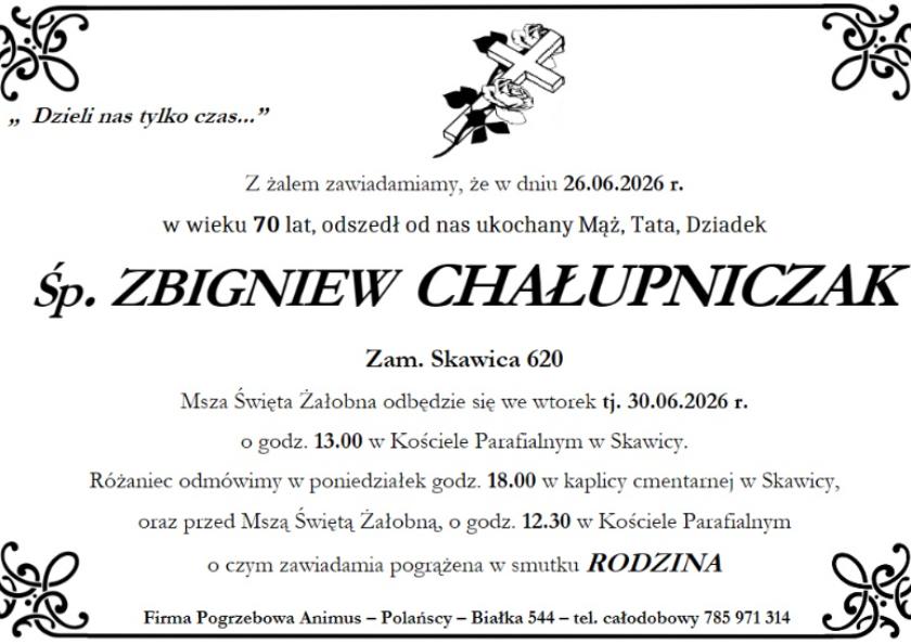 ZBIGNIEW CHAŁUPNICZAK