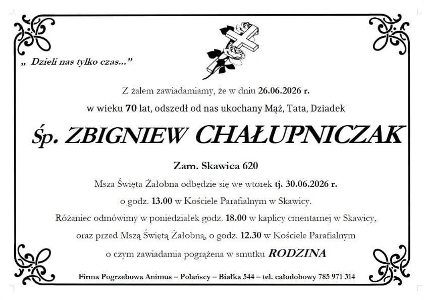 ZBIGNIEW CHAŁUPNICZAK