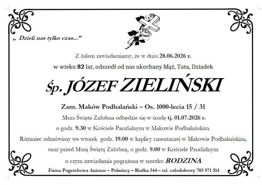 JÓZEF ZIELIŃSKI 