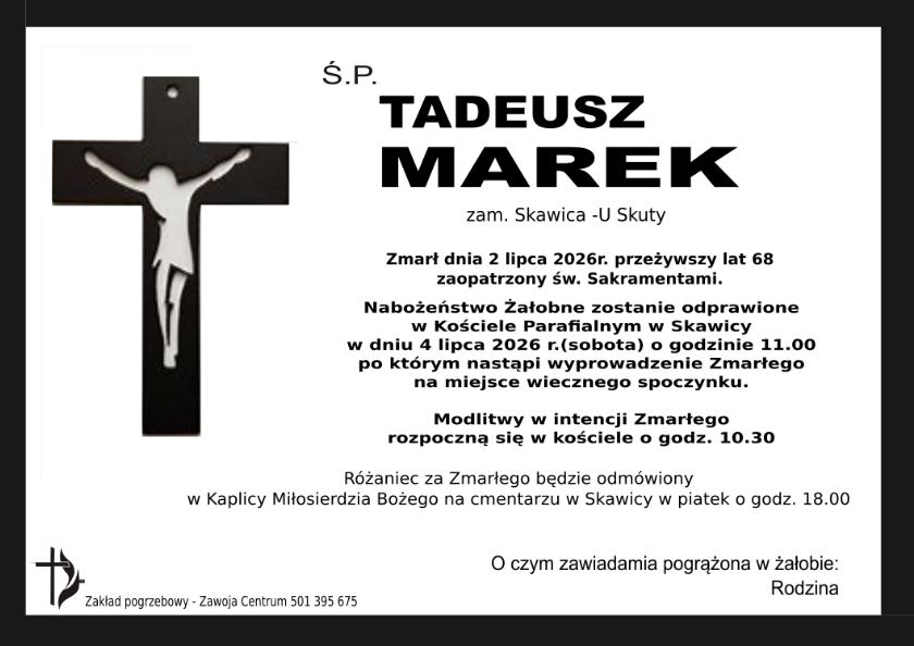 TADEUSZ MAREK