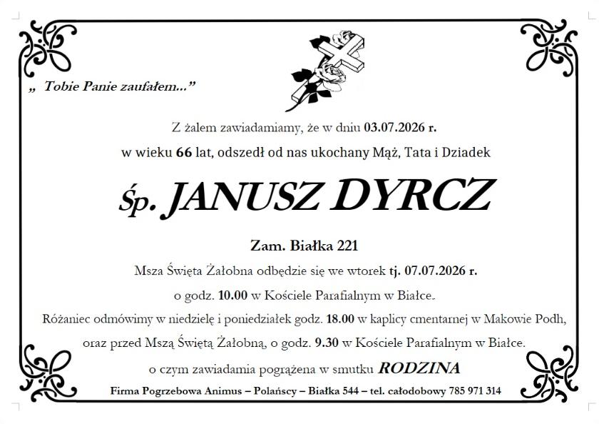 JANUSZ DYRCZ