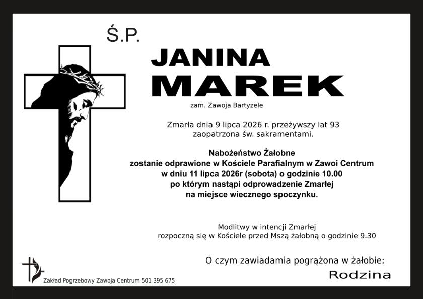 JANINA MAREK