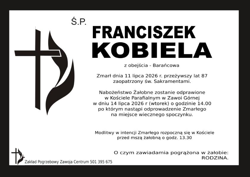 FRANCISZEK KOBIELA 
