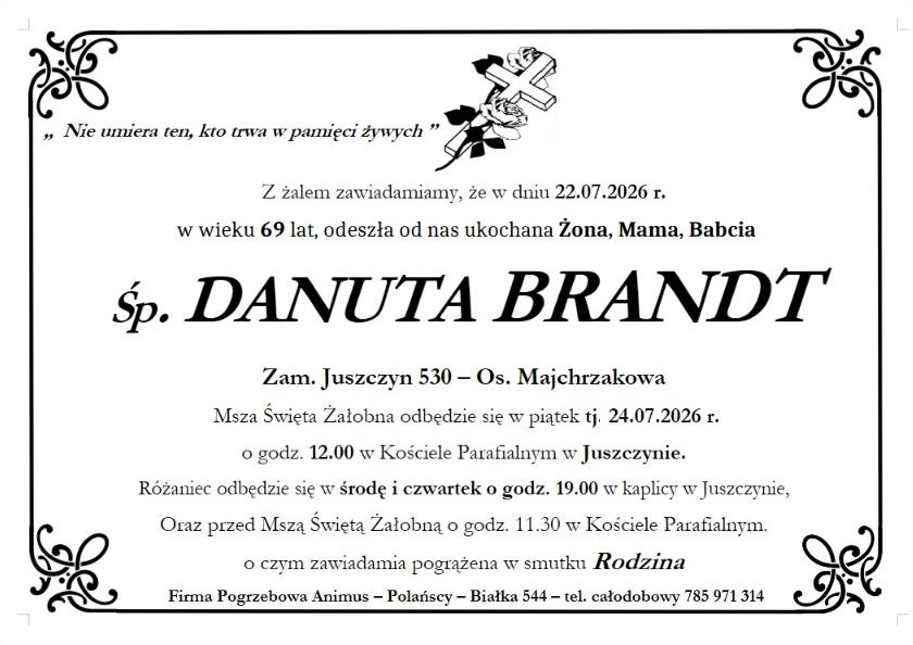 DANUTA BRANDT