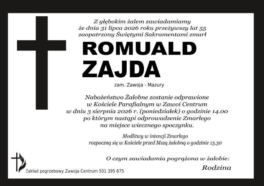 ROMUALD ZAJDA