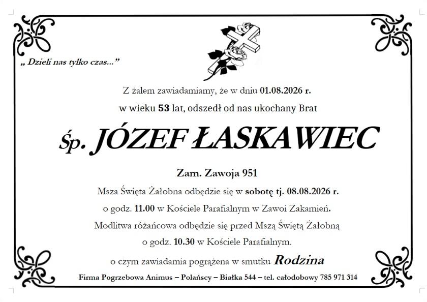 JÓZEF ŁASKAWIEC