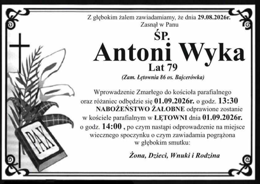 Antoni Wyka