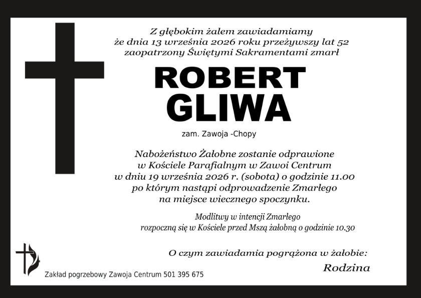 ROBERT GLIWA