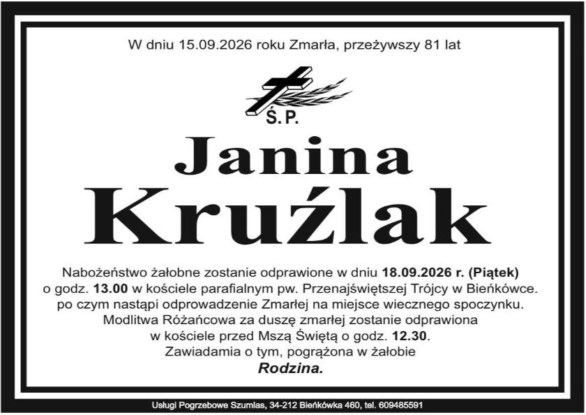 Janina Kruźlak