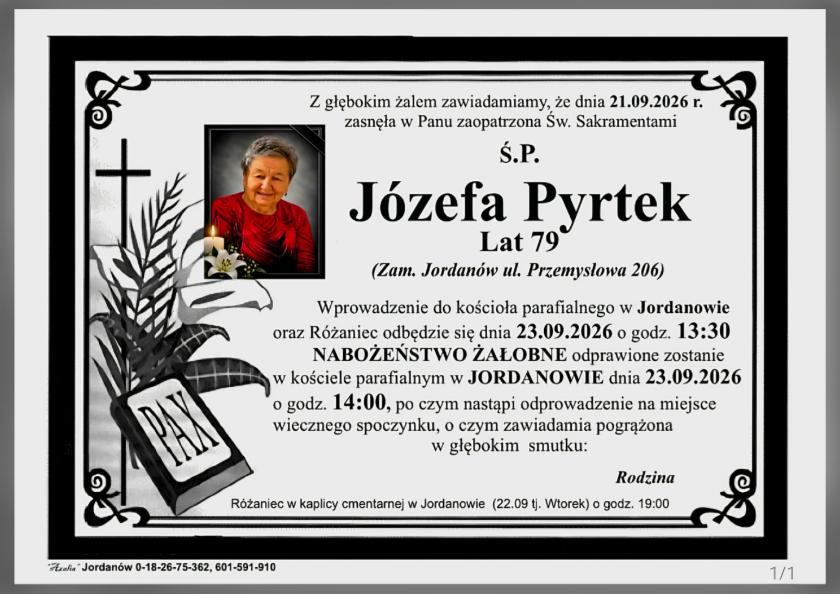 Józefa Pyrtek