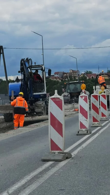 Uwaga kierowcy! Zmiany na DK28 w Jordanowie. Ruszają prace drogowe