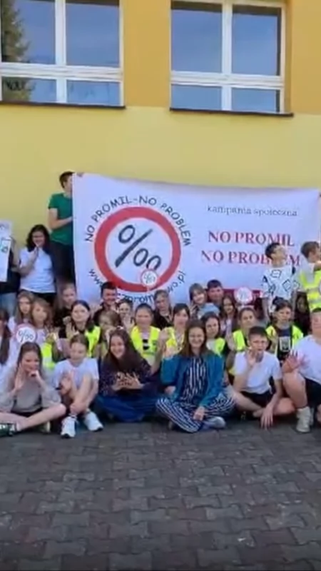  Młodzi dla trzeźwości- BEZPROMILOWI. Kampania „NO PROMIL – NO PROBLEM” w Bieńkówce