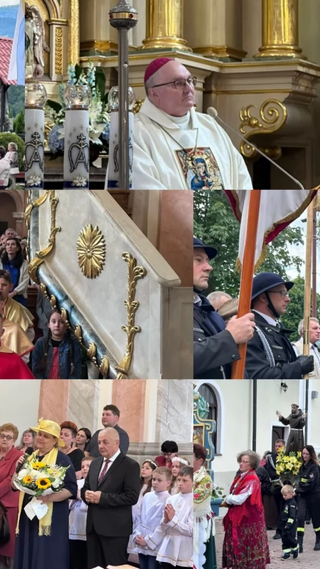 Uroczystości odpustowe w Makowie Podhalańskim ku czci Matki Bożej Opiekunki i Królowej Rodzin w 47. Rocznicę Koronacji Jej Cudownego Wizerunku 