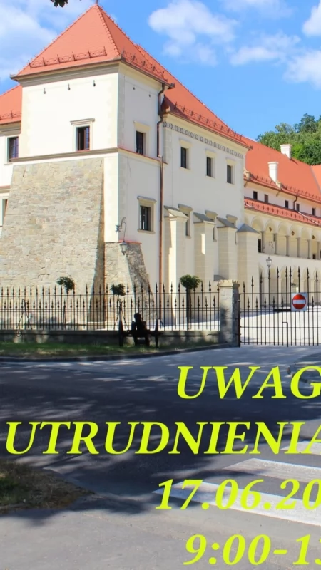 Uwaga kierowcy! Utrudnienia na ul. Zamkowej w Suchej Beskidzkiej