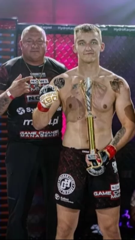 Kacper Szczerba przed dużym wyzwaniem na Babilon MMA 58 w Nowym Sączu
