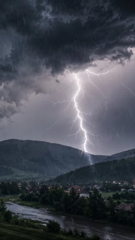 Ostrzeżenie meteorologiczne dla powiatu suskiego.