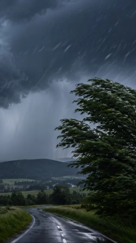 Ostrzeżenie meteorologiczne dla powiatu suskiego