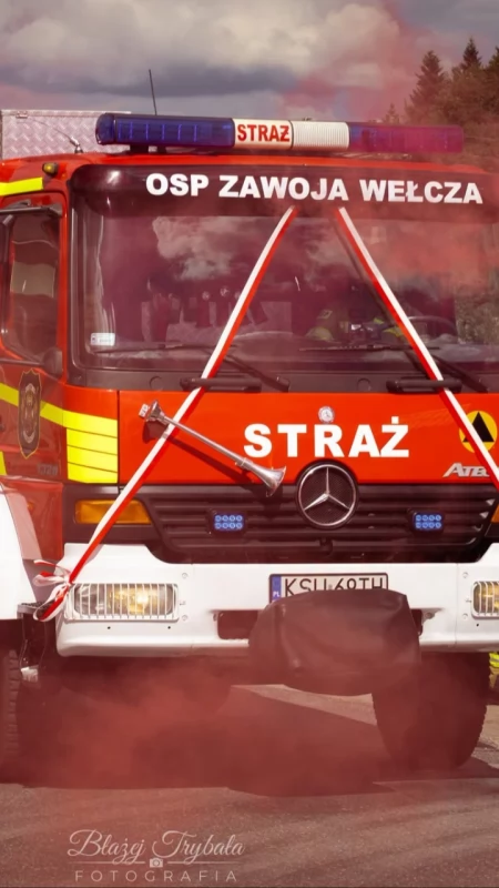 OSP Zawoja Wełcza. Mercedes zastąpił wysłużonego Stara