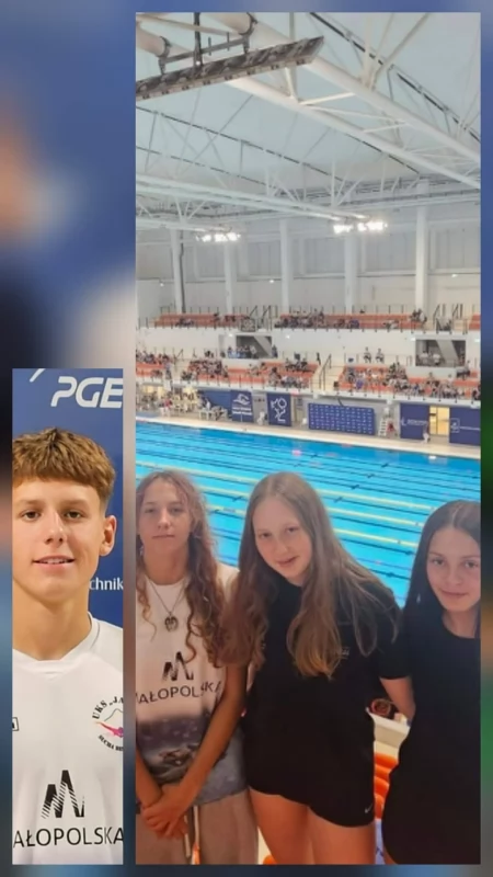 Patryk Zachwieja i sztafeta dziewcząt z UKS Jasień Sucha Beskidzka w czołowej dziesiątce mistrzostw Polski 