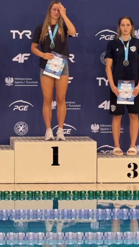 Wiktoria Gracjasz podwójną medalistką mistrzostw Polski