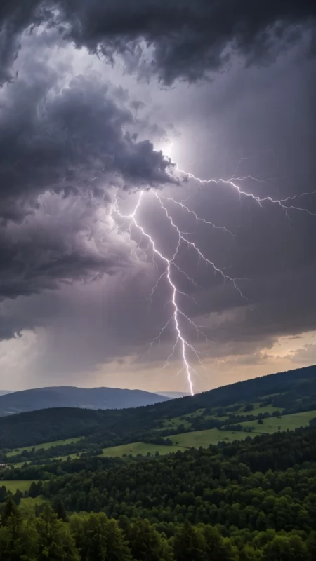 Ostrzeżenie meteorologiczne dla powiatu suskiego