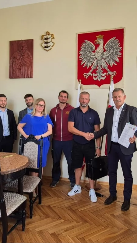 Jordanów rozpoczyna budowę magazynu obrony cywilnej