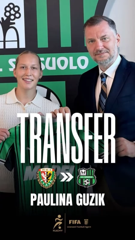 Z Juszczyna do włoskiej Serie A! Paulina Guzik zawodniczką U.S. Sassuolo